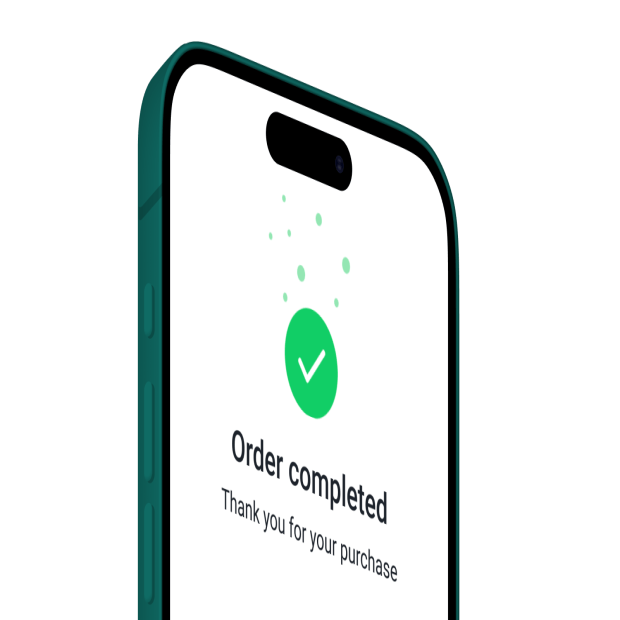 3. Receive instantly